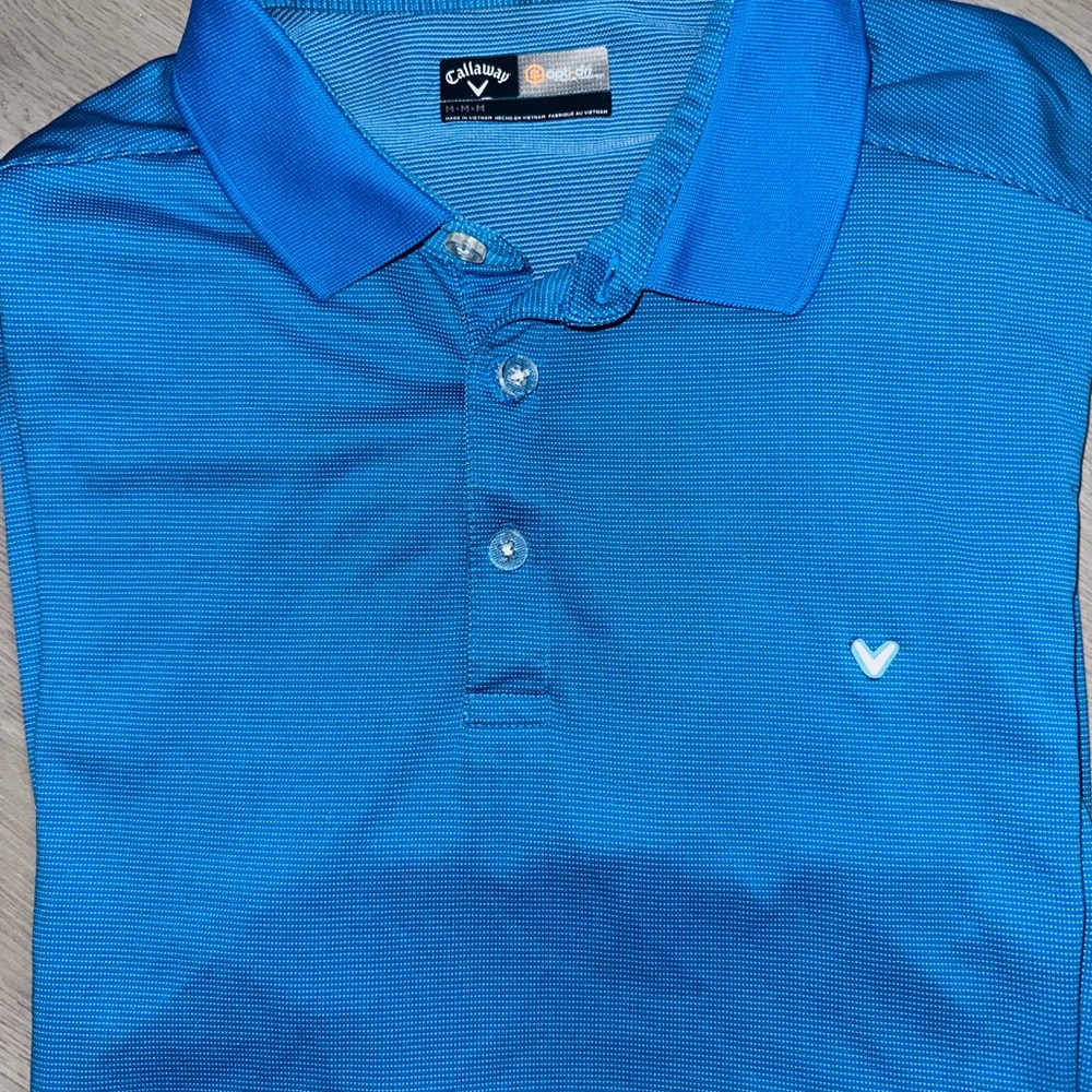 Callaway Men's Vibrant Blue Polo Shirt